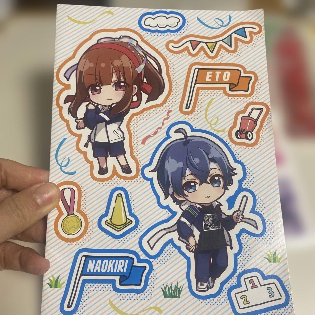 ８点　Yuan-kun カラフルピーチ アクリルスタンド セット