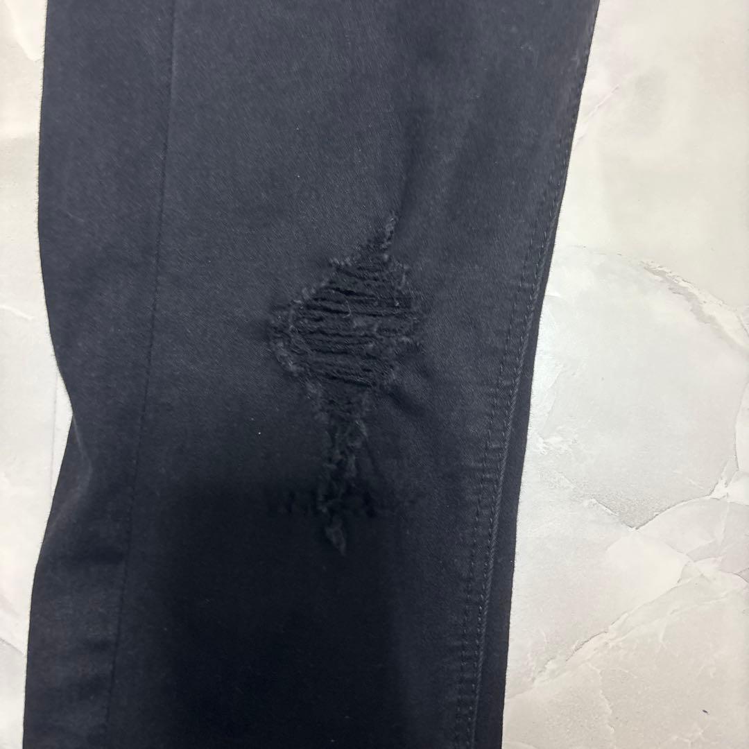 GYDA スキニーデニム Sサイズ ダメージ加工