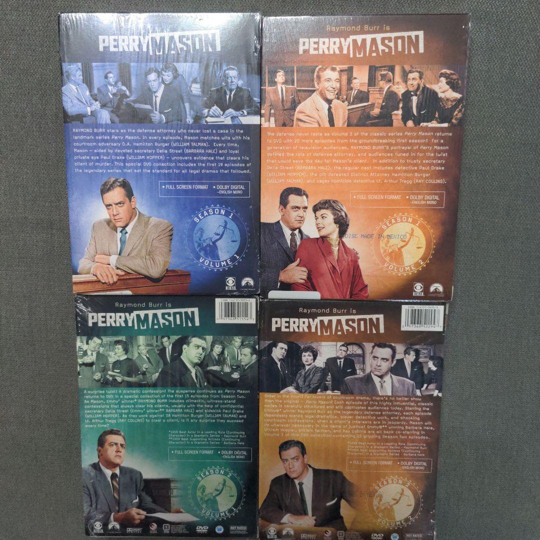 米TVドラマ「弁護士ペリー・メイスン」DVD コンプリート・シ―ズン