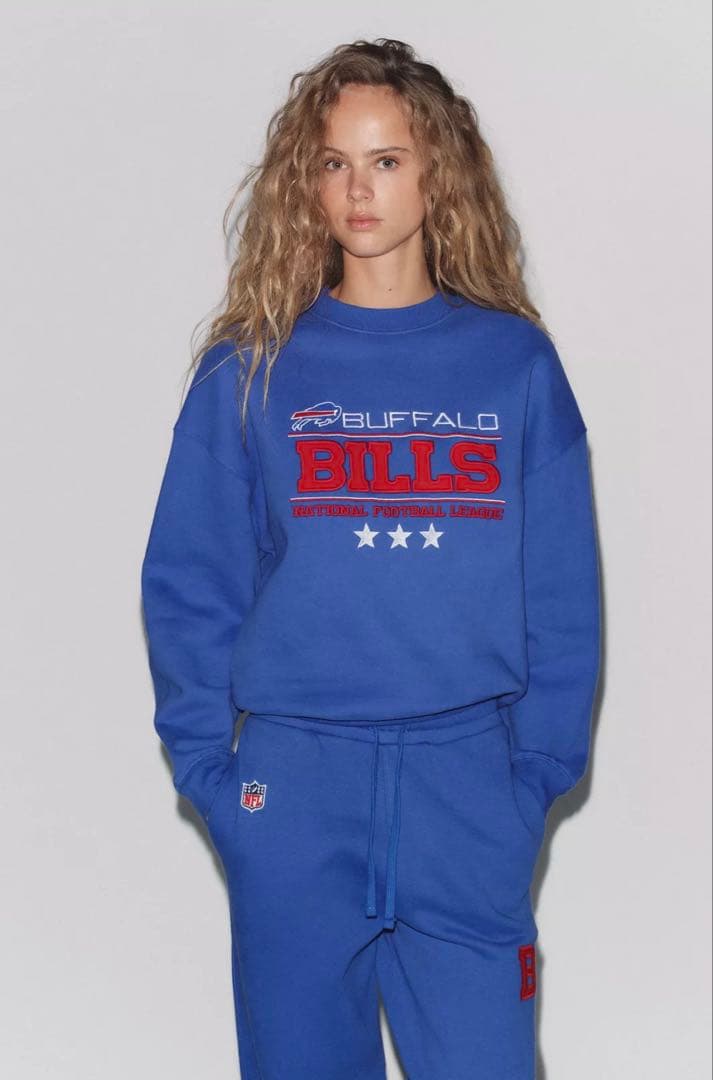 新品未使用NFL BUFFALO BILLS × ZARAザラコラボスウェット