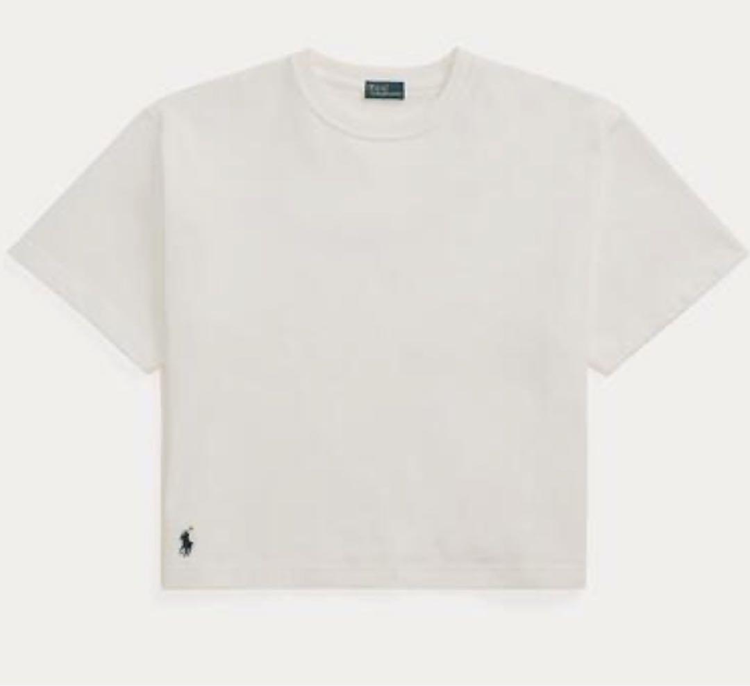 ポロ・ラルフローレン コットンジャージクロップドTシャツ