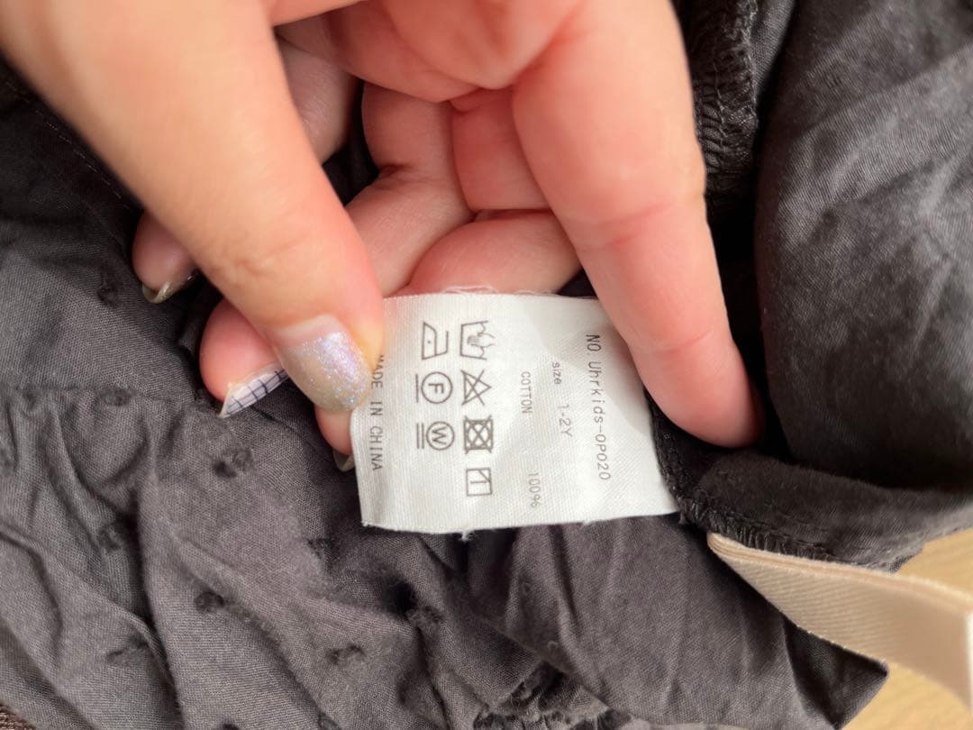 ワンピース Uhr Dot Mini Dress[1-2Y]