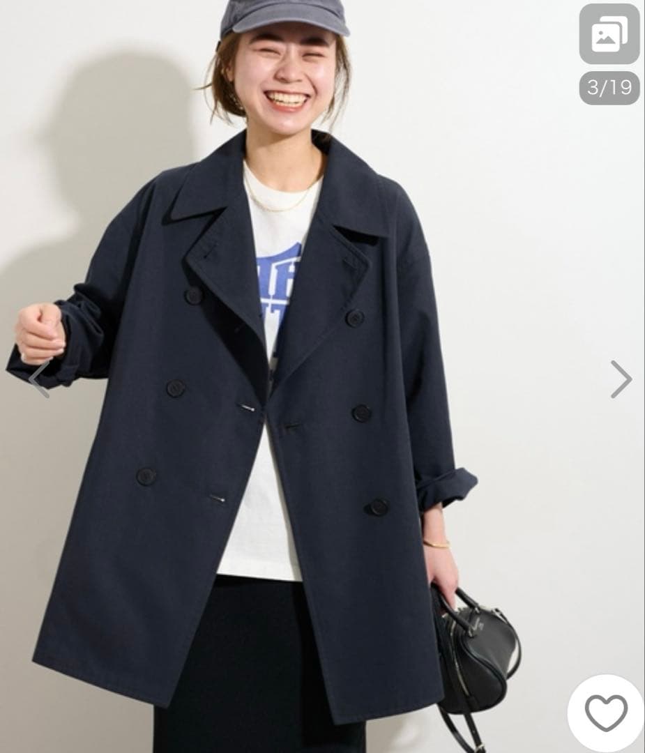 美品❗️【JOURNAL STANDARD relume】ショートトレンチコート