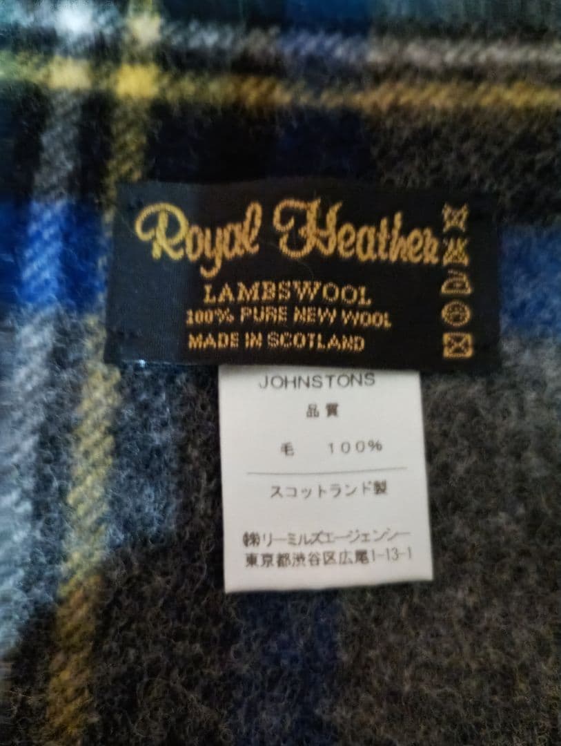  HEATHER　JOHNSTONS ラムズウールストール
