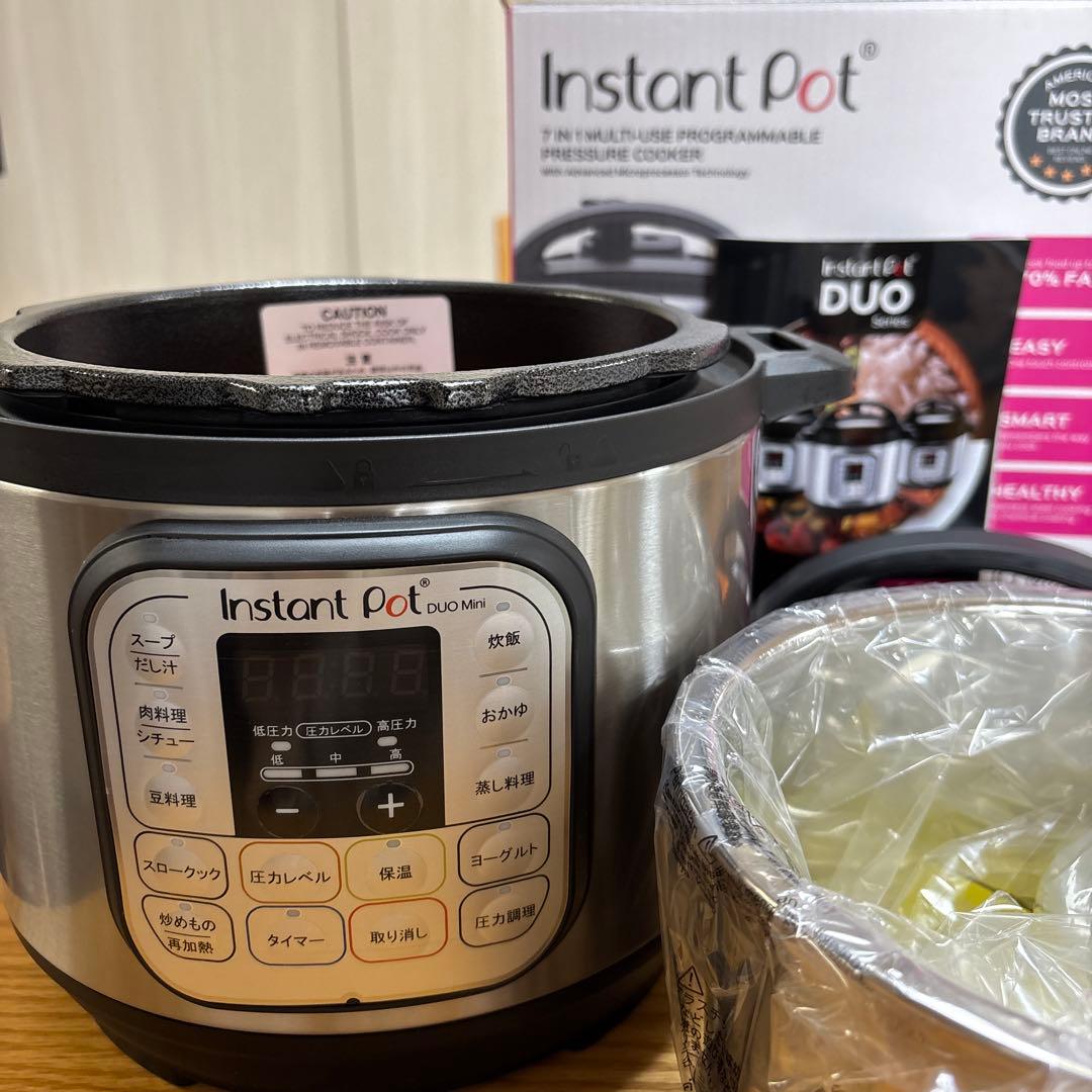 Instant Pot DUO Mini 3.0L 7in1 プログラム機能付