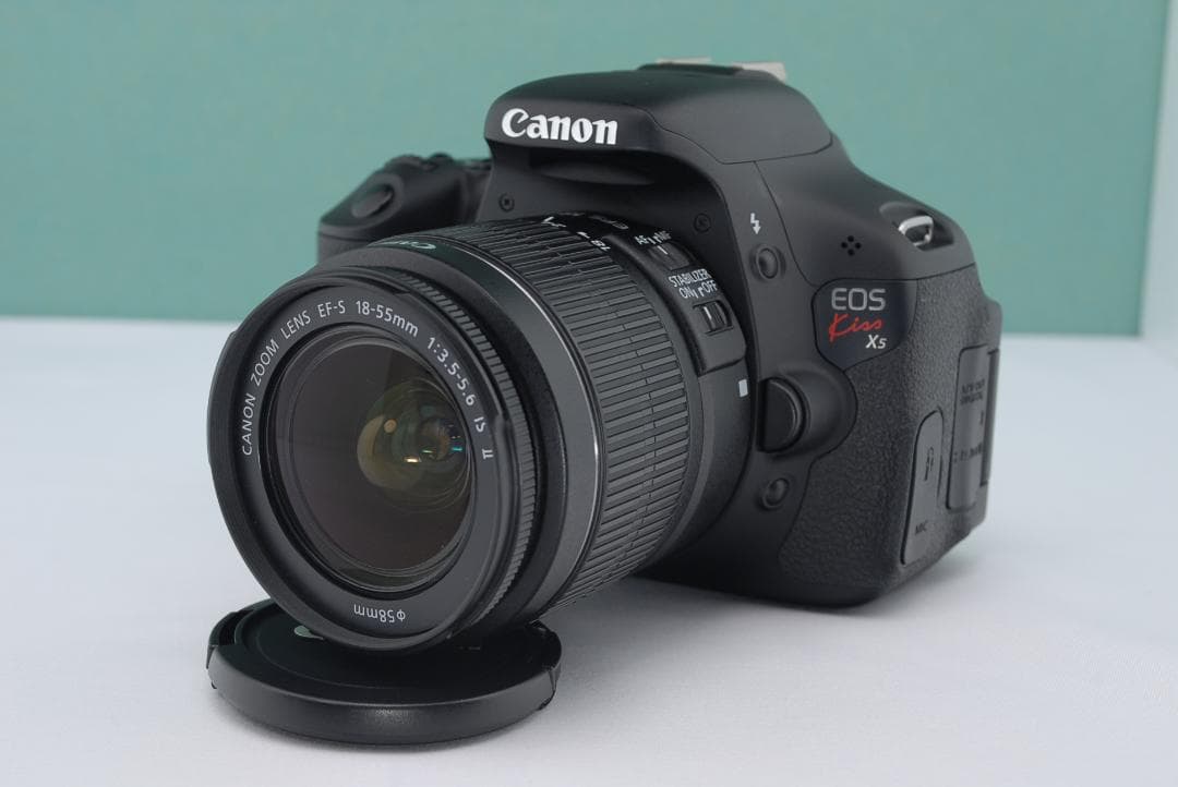 ☘️手ぶれ補正レンズ✨️ Canon Kiss X5 一眼レフ バッグ付 初心者