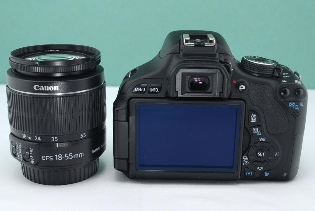 ☘️手ぶれ補正レンズ✨️ Canon Kiss X5 一眼レフ バッグ付 初心者