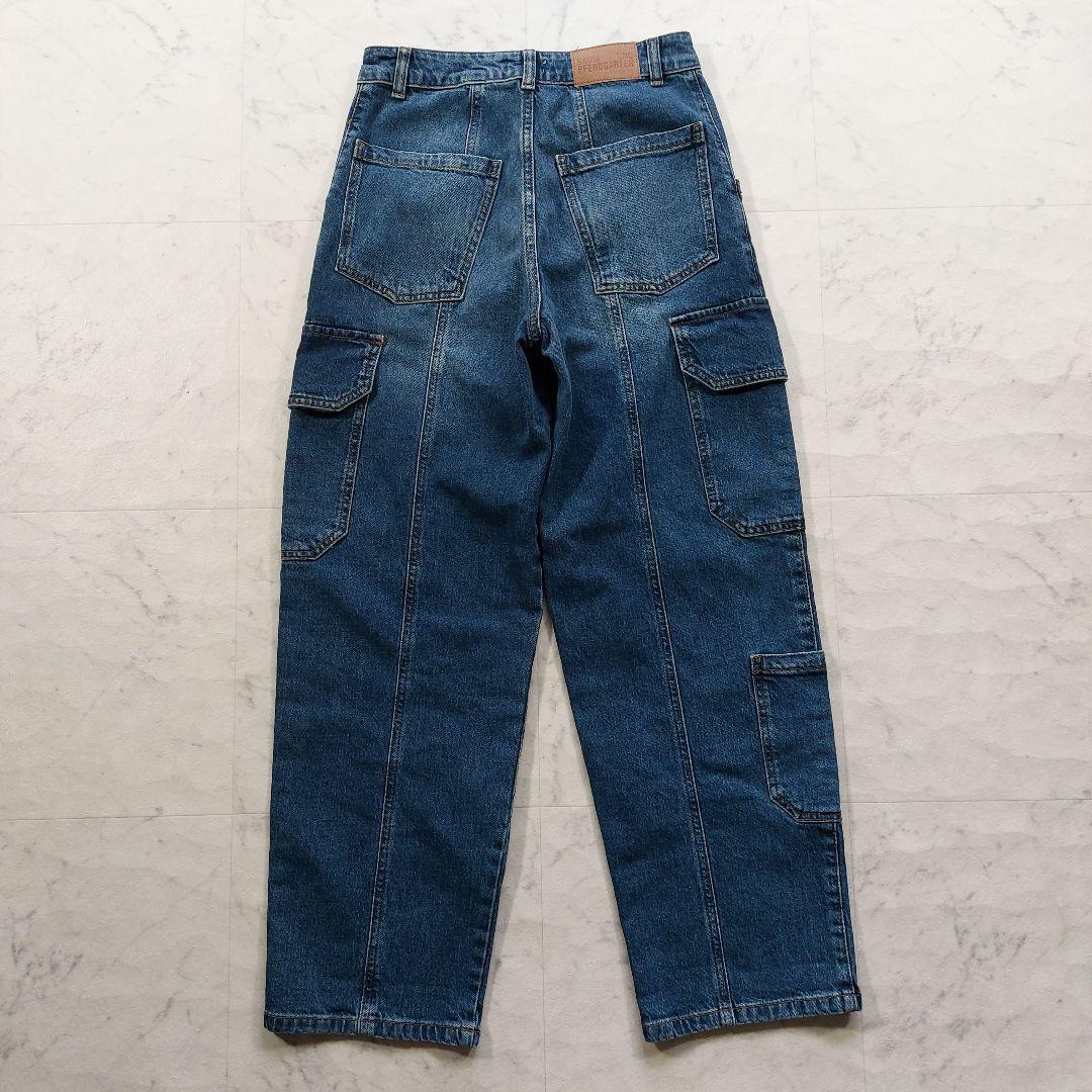 美品 BAUM UND PFERGARTEN 34 デニム カーゴパンツ