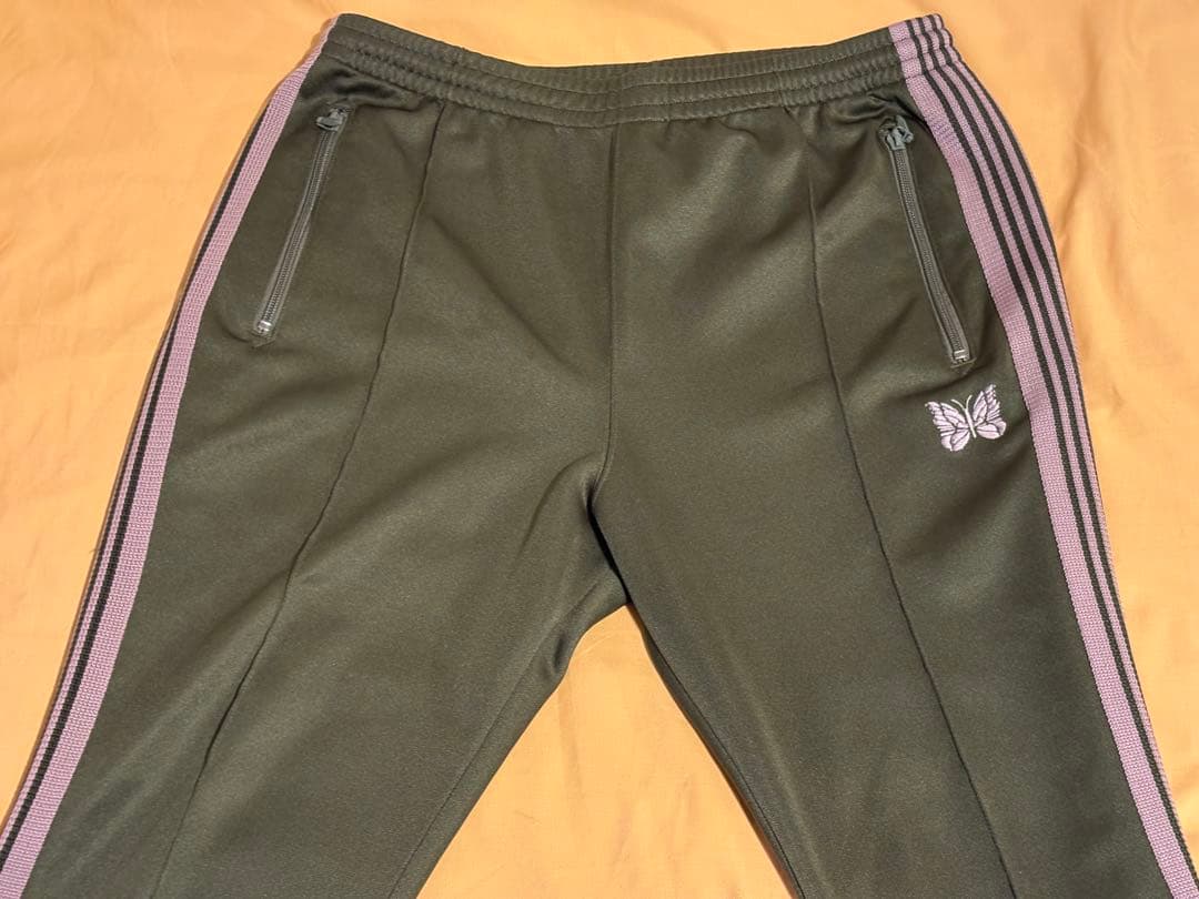 Needles ニードルズ トラックパンツ 20aw オリーブ カーキ Mサイズ