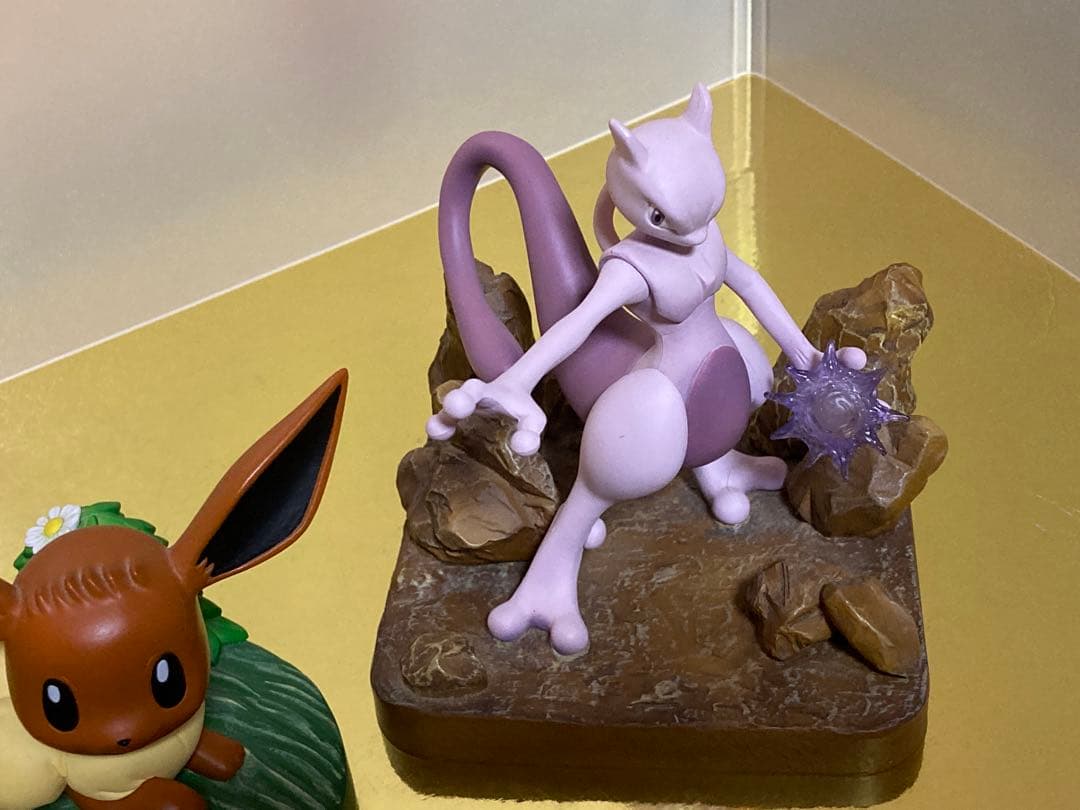 ポケモンわくわくゲットくじC賞ミュウツー・ラストワン賞 ピカチュウ＆イーブイ