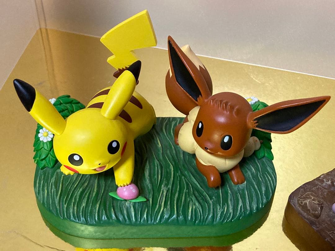 ポケモンわくわくゲットくじC賞ミュウツー・ラストワン賞 ピカチュウ＆イーブイ