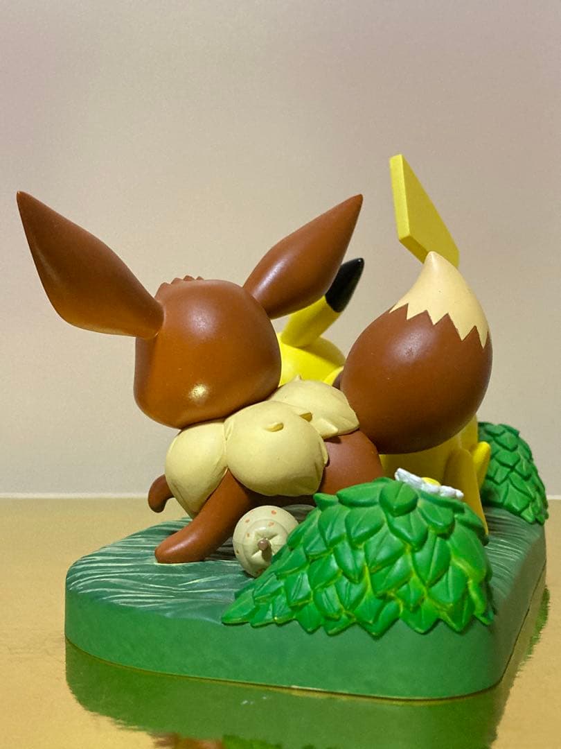 ポケモンわくわくゲットくじC賞ミュウツー・ラストワン賞 ピカチュウ＆イーブイ