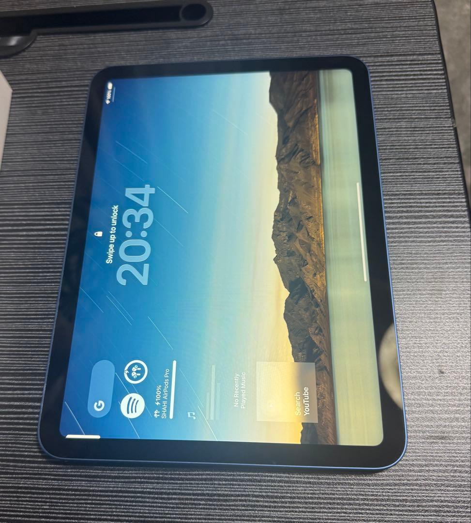 Apple iPad 10.9インチ ブルー Wi-Fiモデル