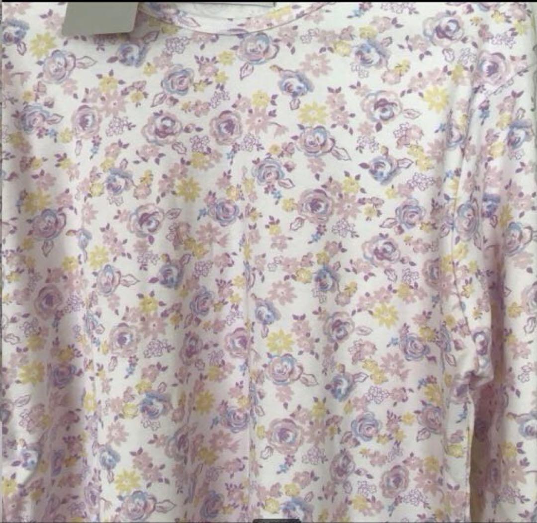 ワコール パジャマ ルームウエア M 花柄　可愛いピンク　ルームウェア