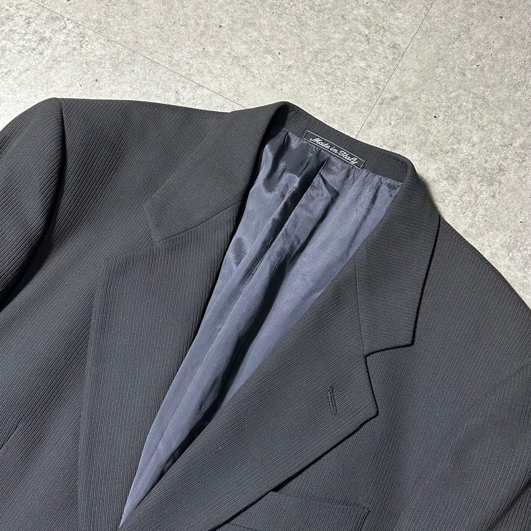 90s Giorgio Armani 細かいストライプ バージンウール
