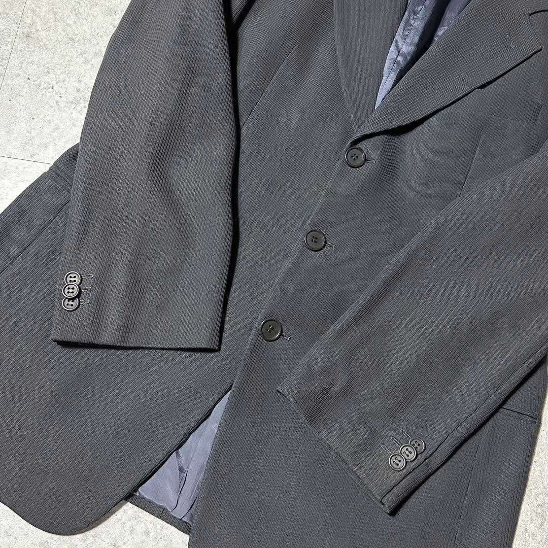 90s Giorgio Armani 細かいストライプ バージンウール