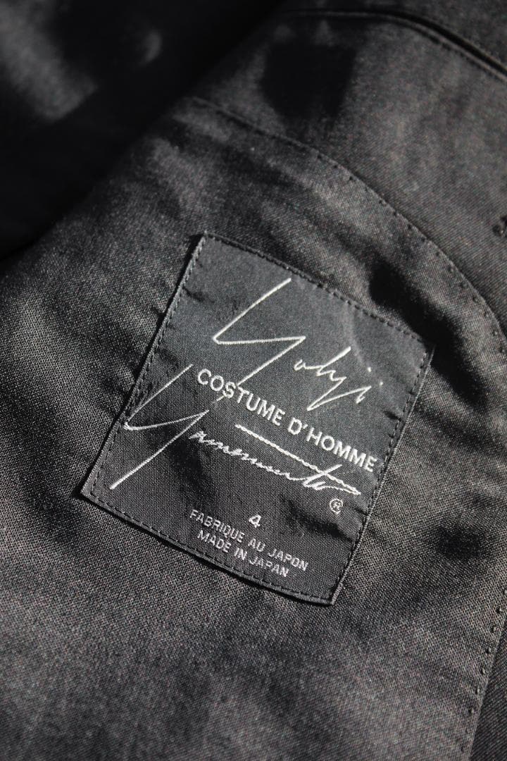 YOHJI YAMAMOTO COSTUME D’HOMME スーツジャケット