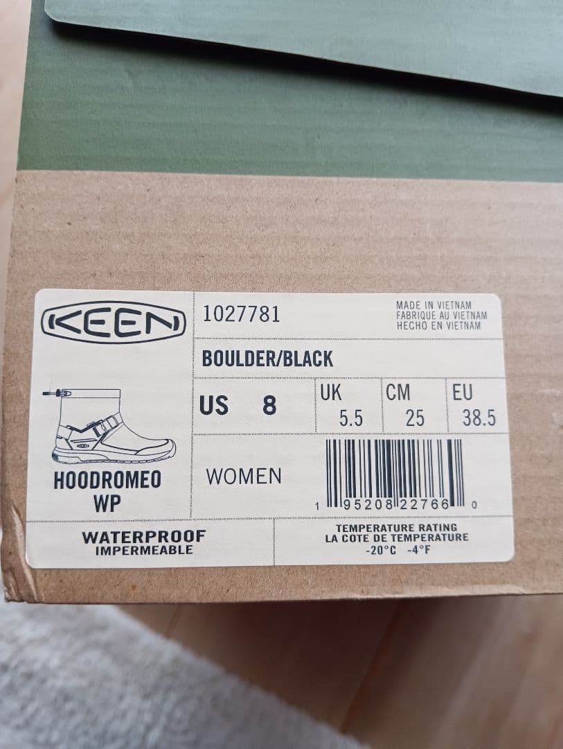 KEEN HOODROMEO WP スノーブーツ　25cm
