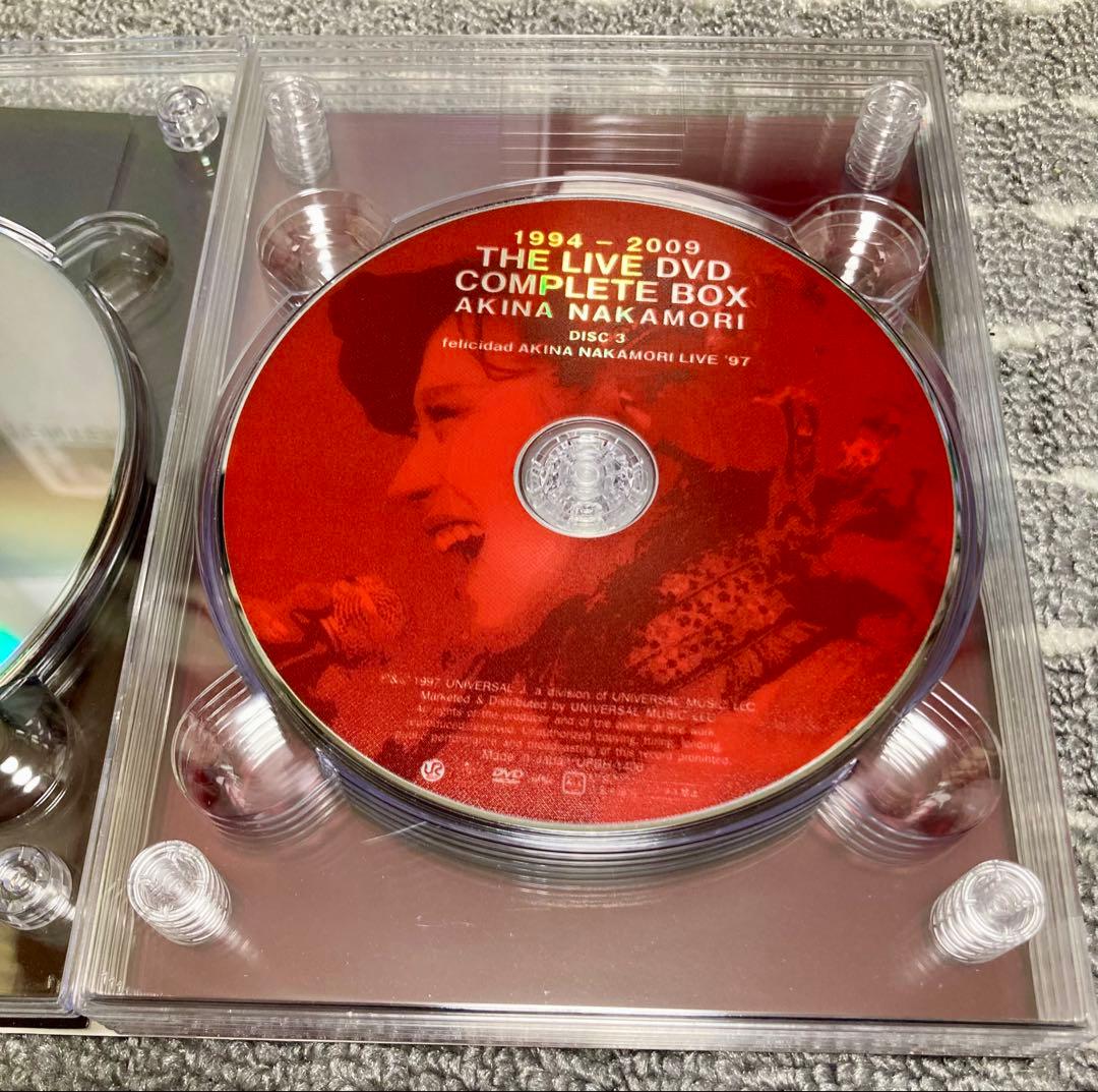 中森明菜 1994-2009 THE LIVE DVD COMPLETE BOX