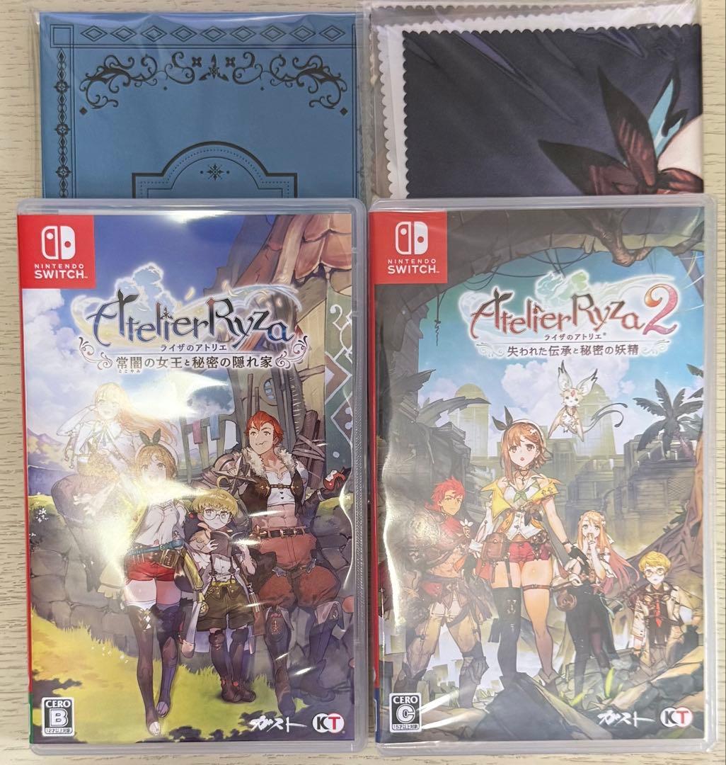 ライザのアトリエ 1～3 Switchソフト ダブルパック　未開封あり