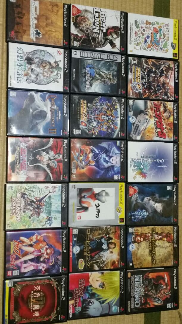 プレステ2　ソフト　48個