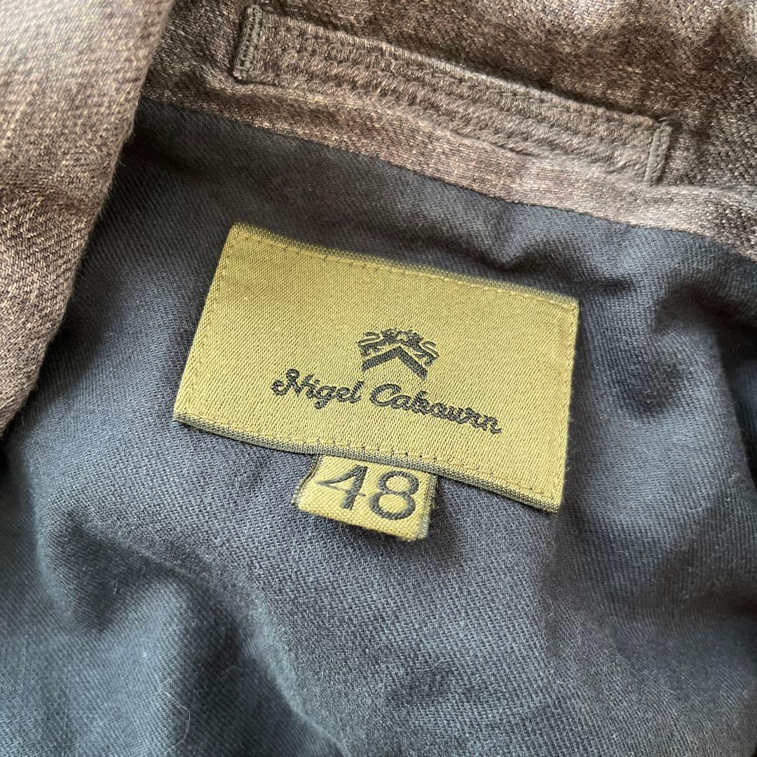 nepia【Nigel Cabourn】リネンジャケット 48 グレー