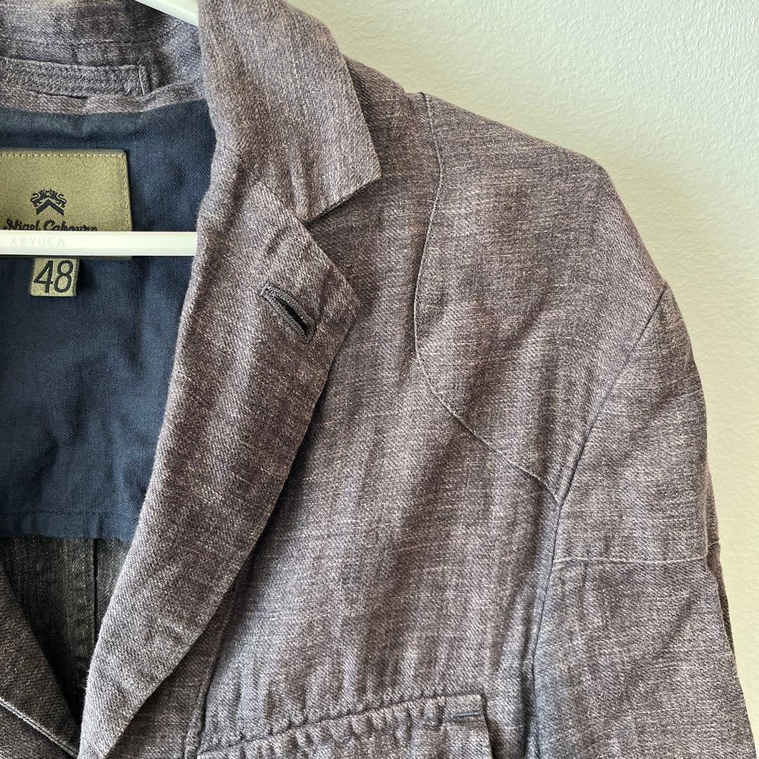 nepia【Nigel Cabourn】リネンジャケット 48 グレー