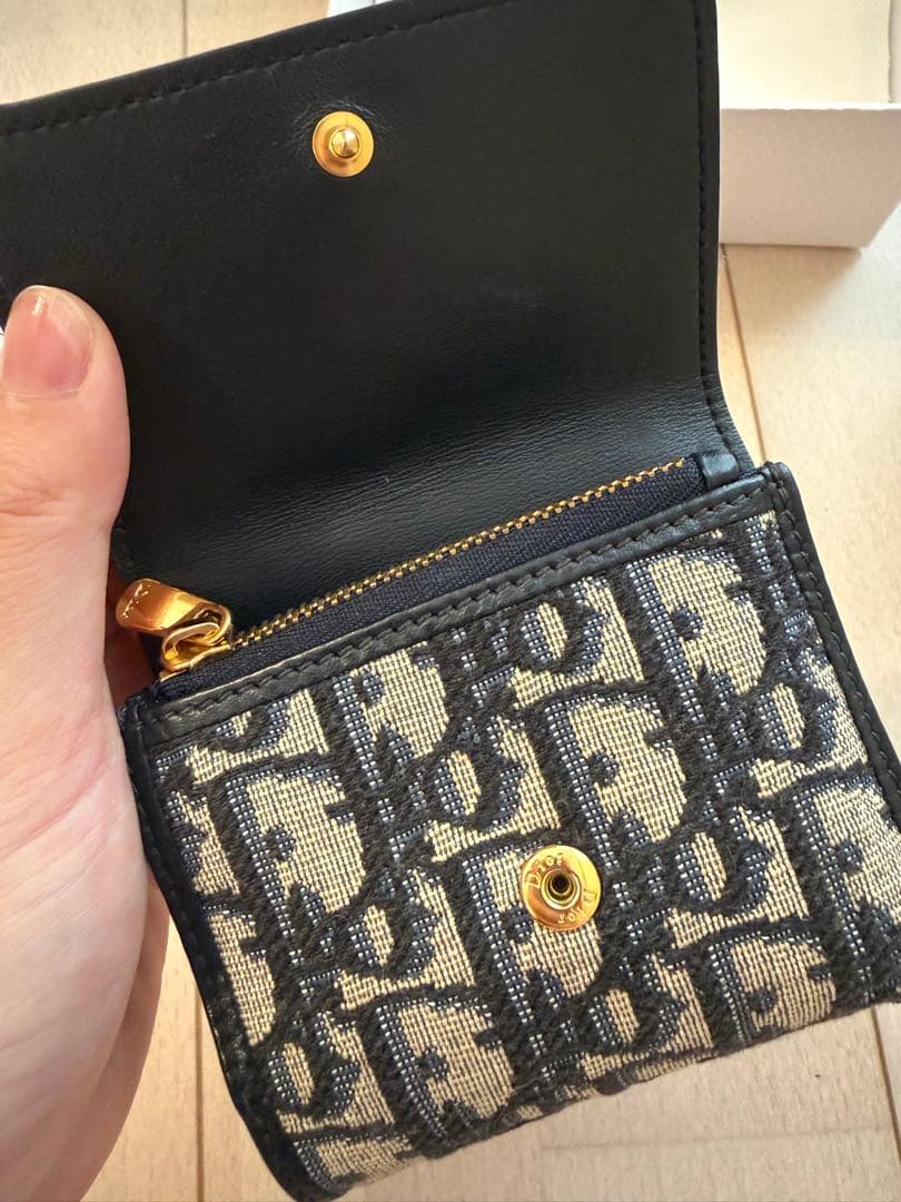 Dior ディオール　三つ折り財布
