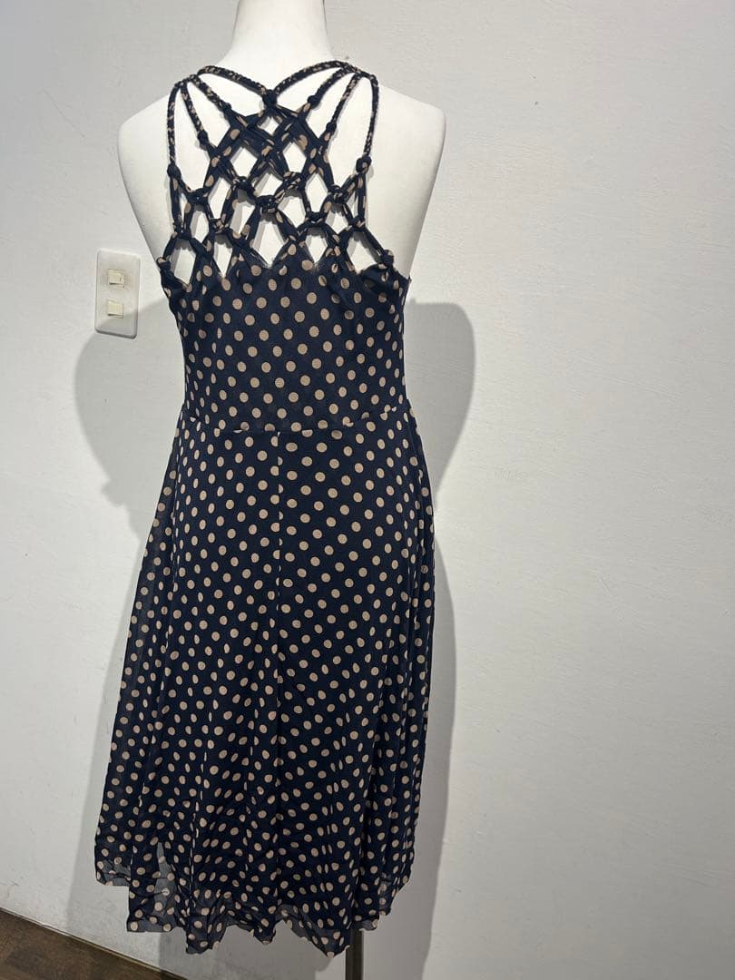 VIVIENNE TAM ヴィヴィアンタム　パワーネットワンピース