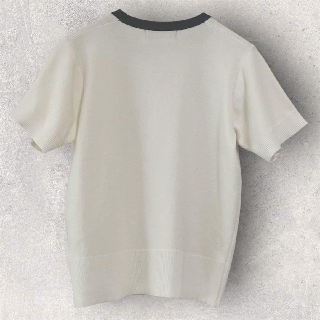 マリークワント MARY QUANT バイカラーエポデイジー アンサンブル M