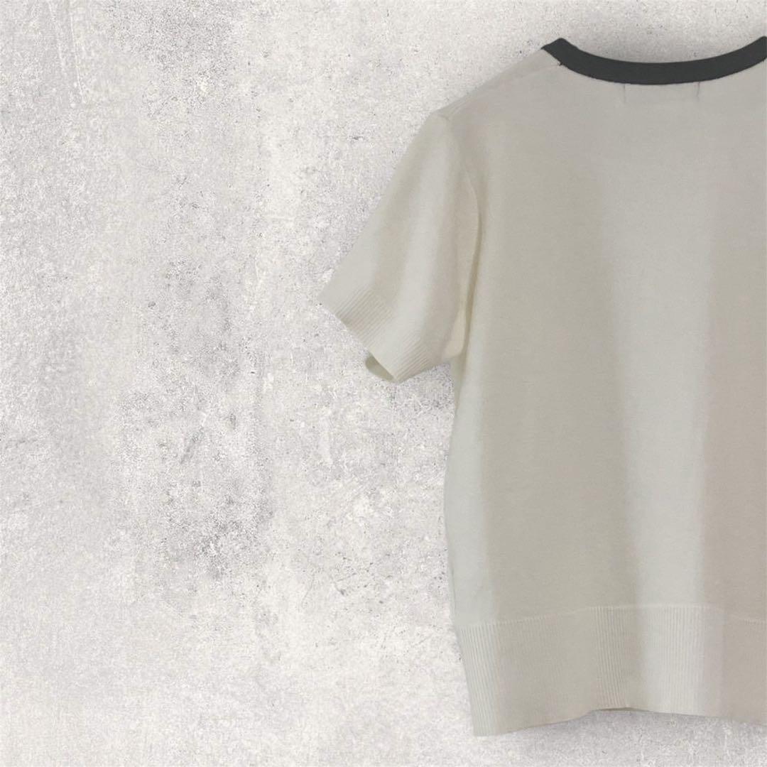 マリークワント MARY QUANT バイカラーエポデイジー アンサンブル M