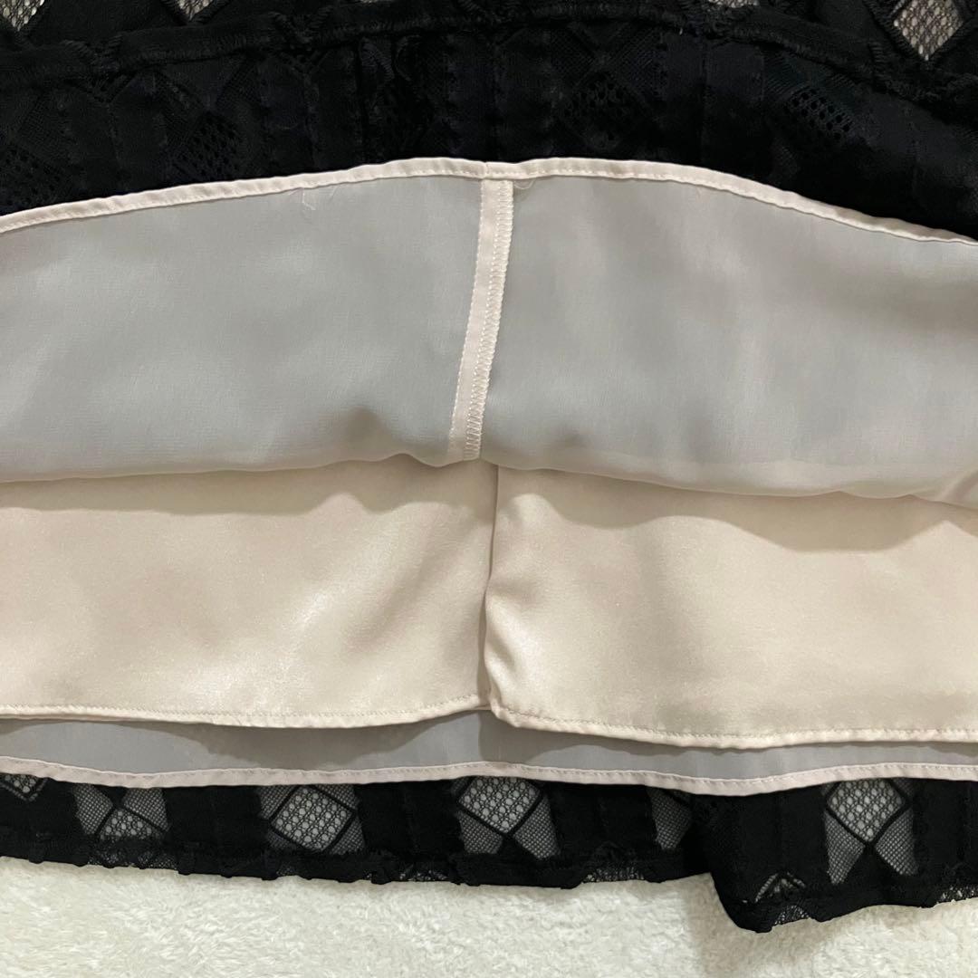 美品♡グレースコンチネンタル ダイアグラム ジオメトリックレースワンピース