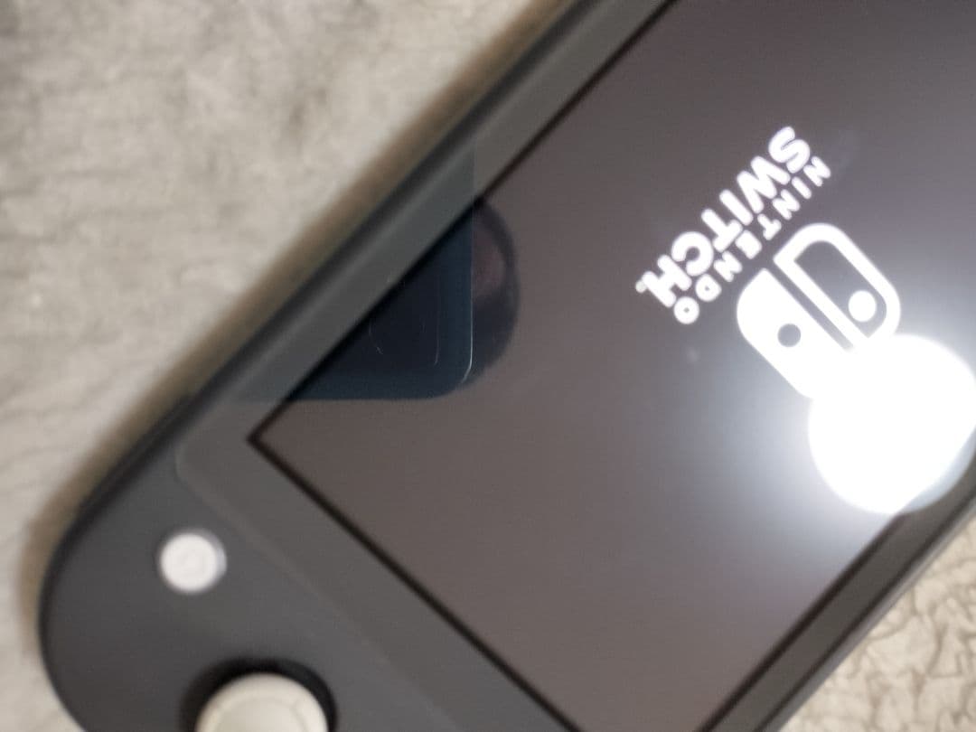 動作品液晶やや難Nintendo Switch Lite グレー 本体