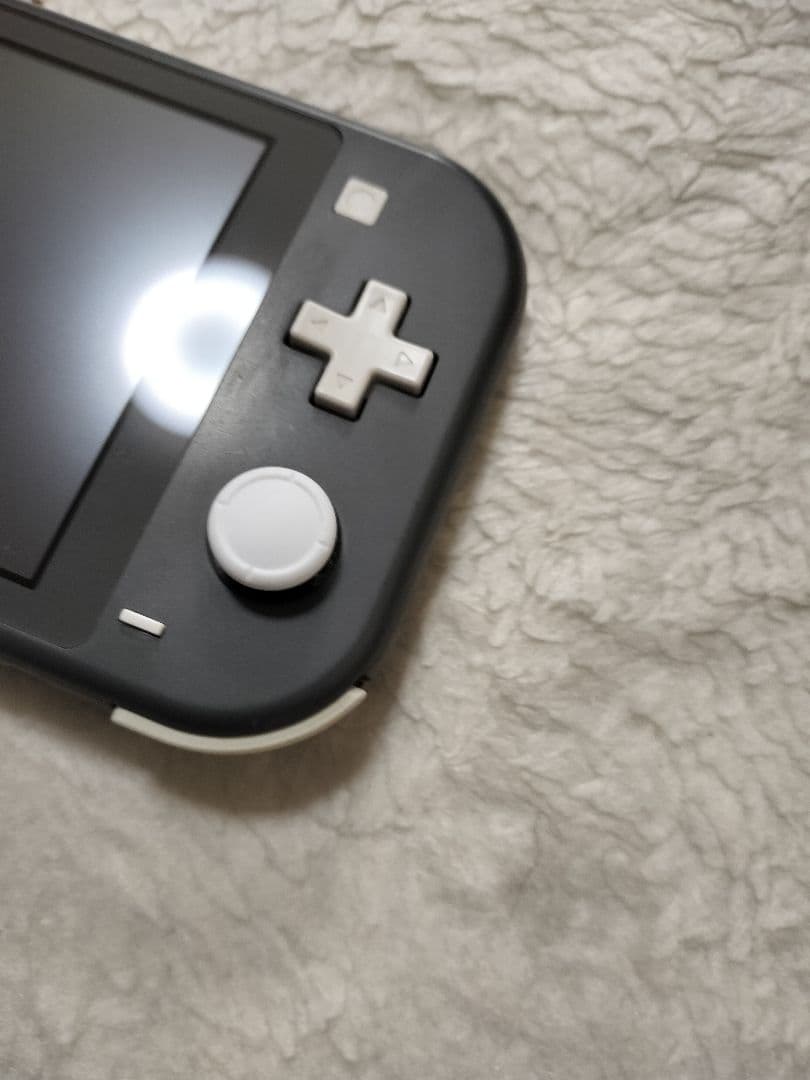 動作品液晶やや難Nintendo Switch Lite グレー 本体