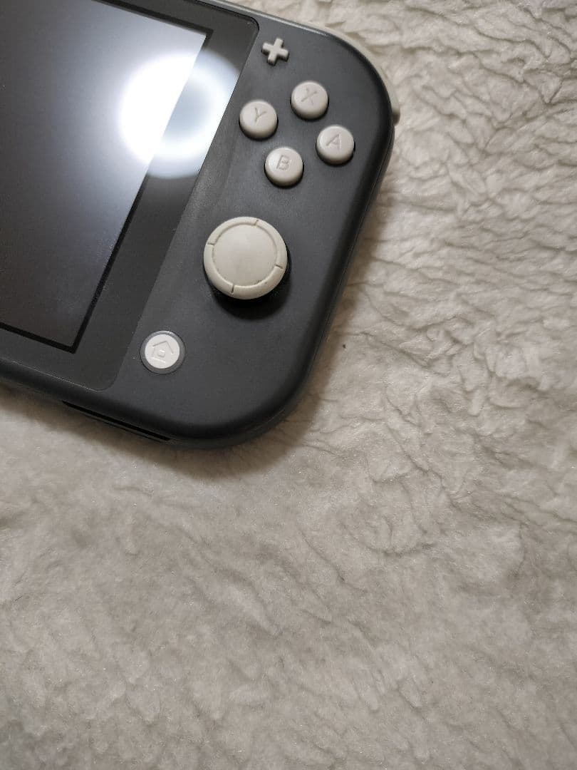 動作品液晶やや難Nintendo Switch Lite グレー 本体