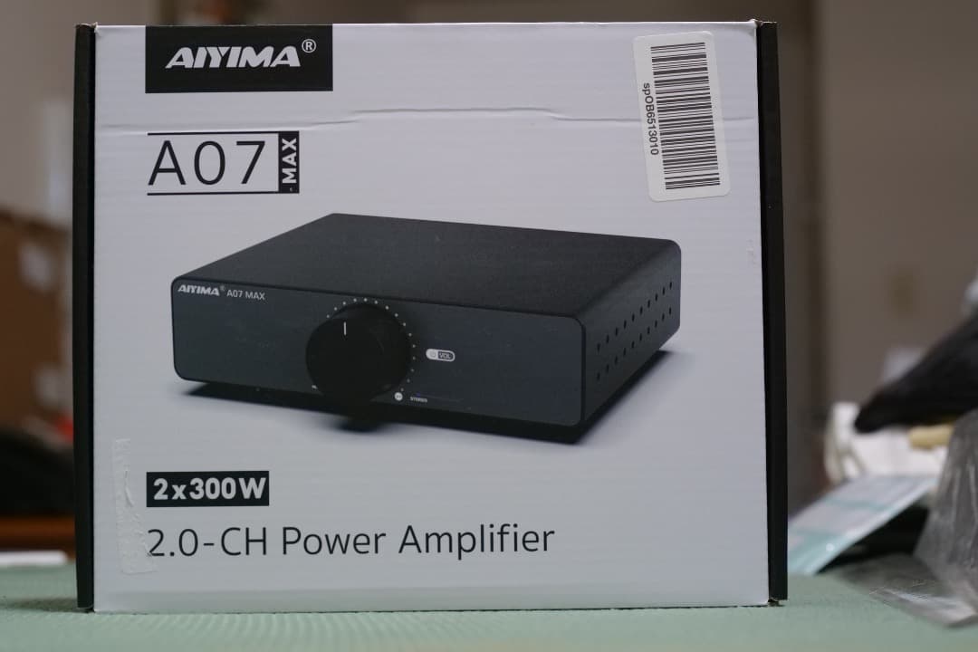 AIYIMA A07 MAX D級デジタルパワーアンプ