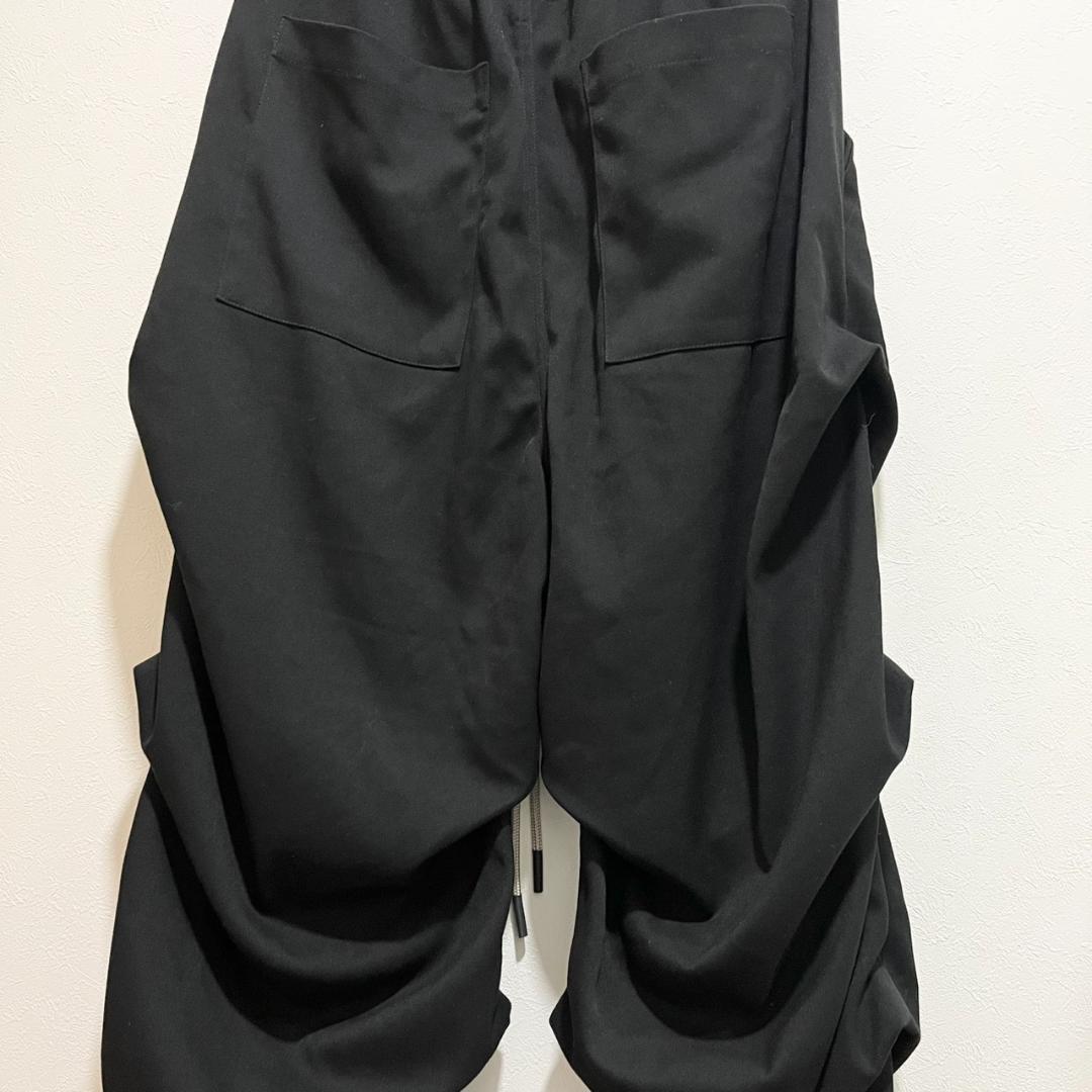【美品】 A.F ARTEFACT ドローストリング タックワイドパンツ 3