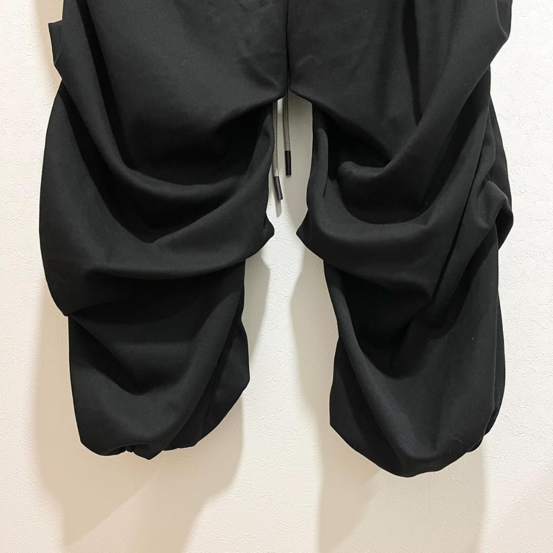 【美品】 A.F ARTEFACT ドローストリング タックワイドパンツ 3