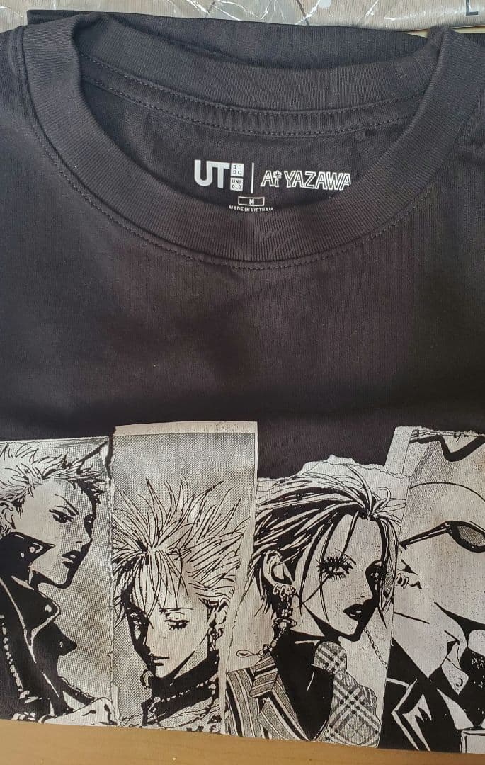 新品未使用 UNIQLO×矢沢あい NANA Tシャツ 4枚セット