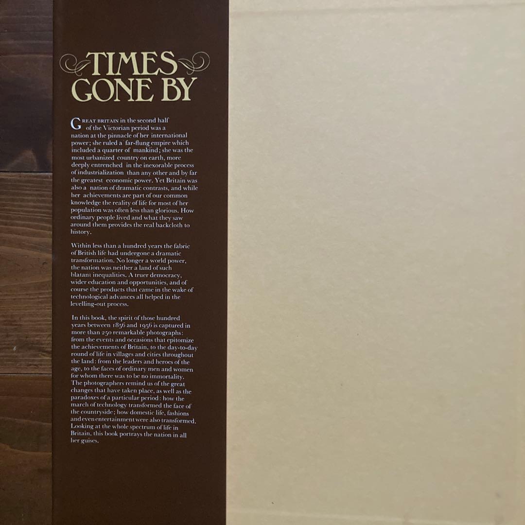 洋書 TIMES GONE BY