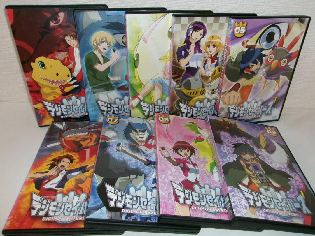 2510-1522 DVD デジモンセイバーズ 全17巻