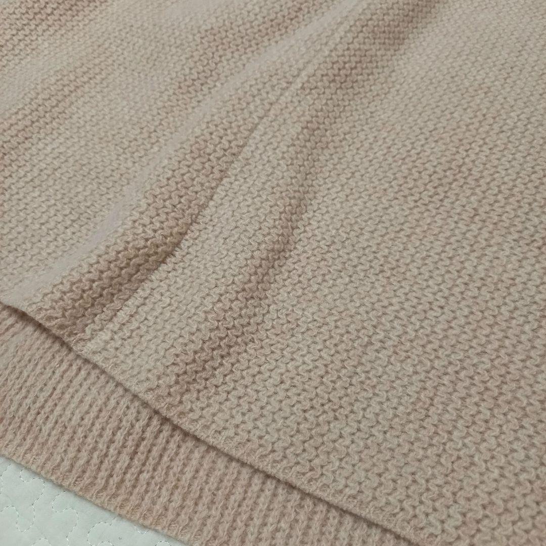 ANAYI アナイ ウールカシミヤロングカーディガン ゆったり ピンクベージュ