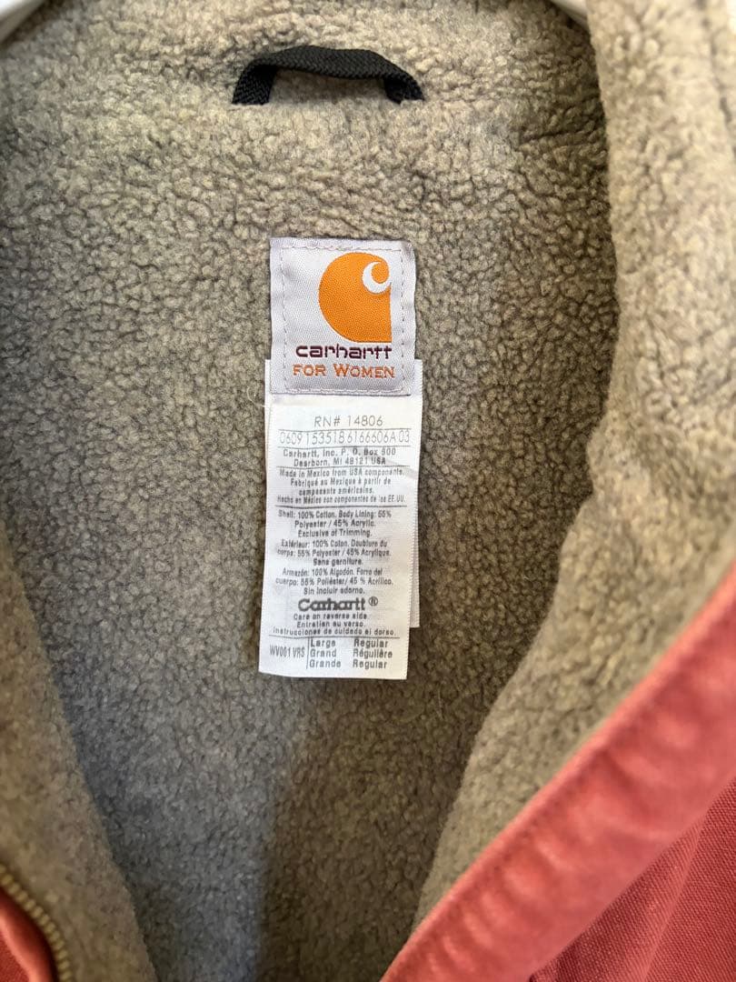 【希少カラー 】ヴィンテージローズ Carhartt ダックベスト