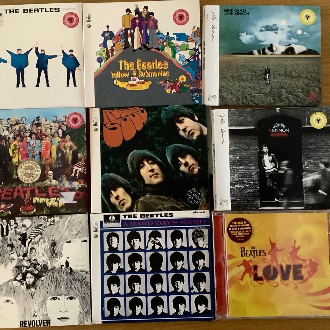 ビートルズ the beatles 計15アルバム CDジョンレノンリマスター盤