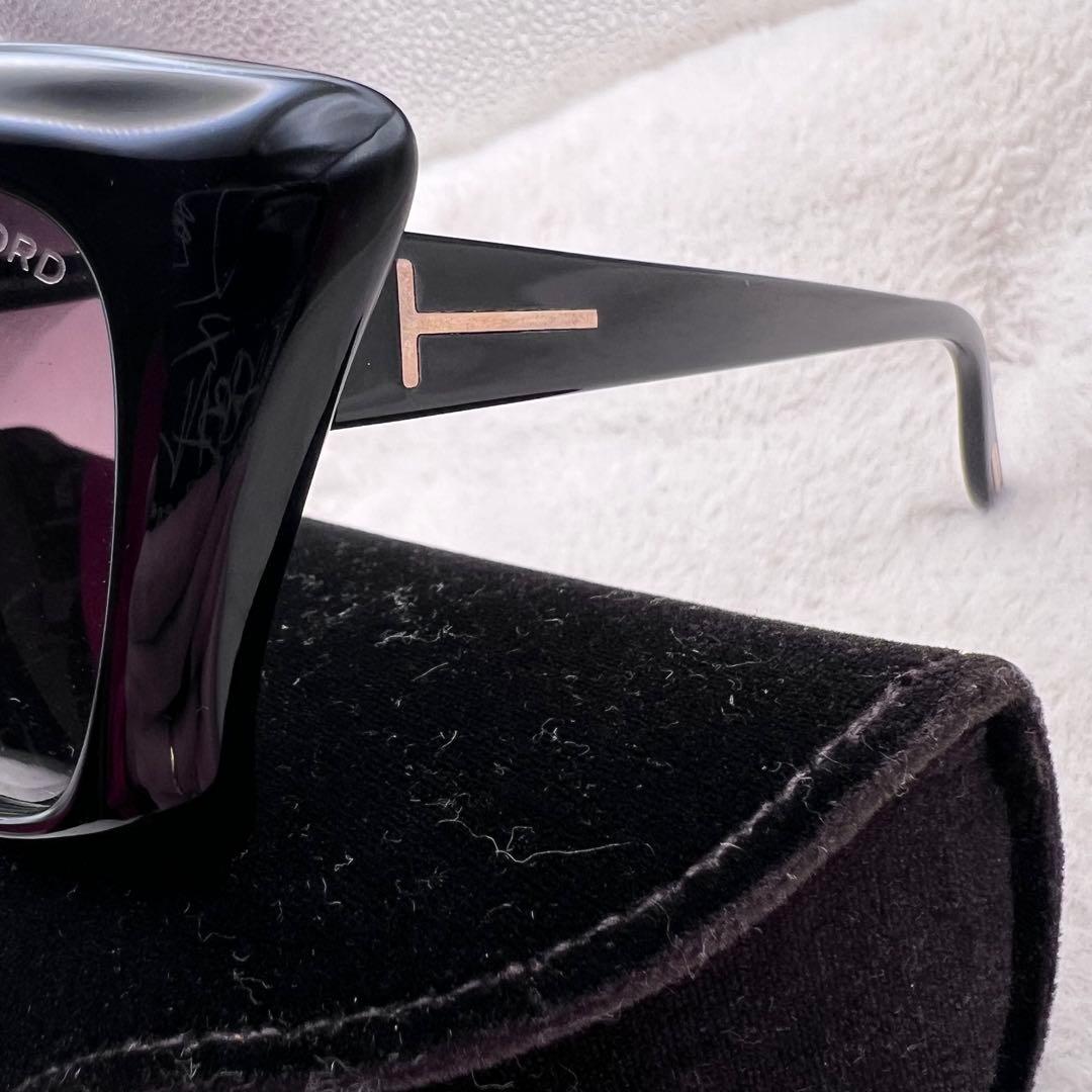 極美品✨TOM FORD Lana TF280 01B 黒 サングラス
