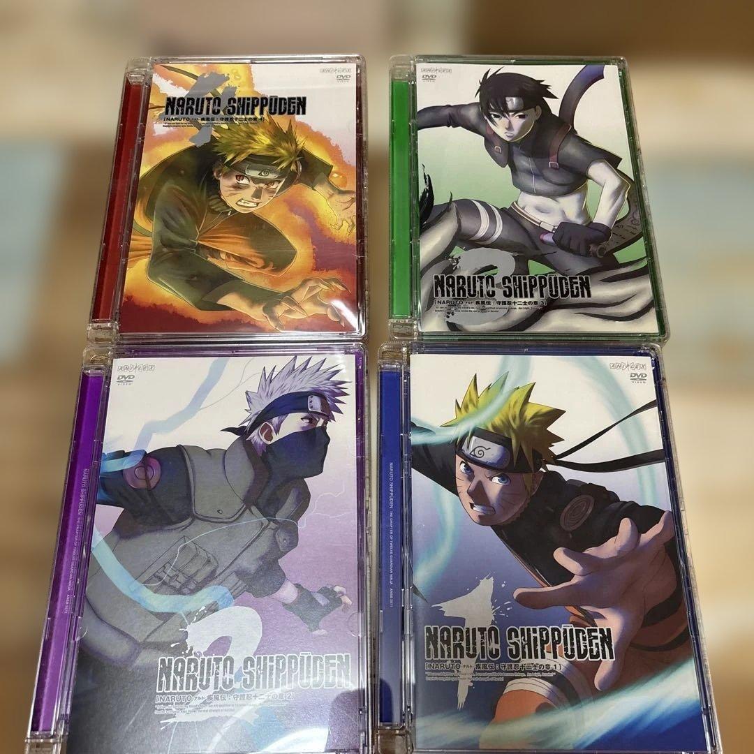NARUTO SHIPPUDEN DVD BOX 4枚セット