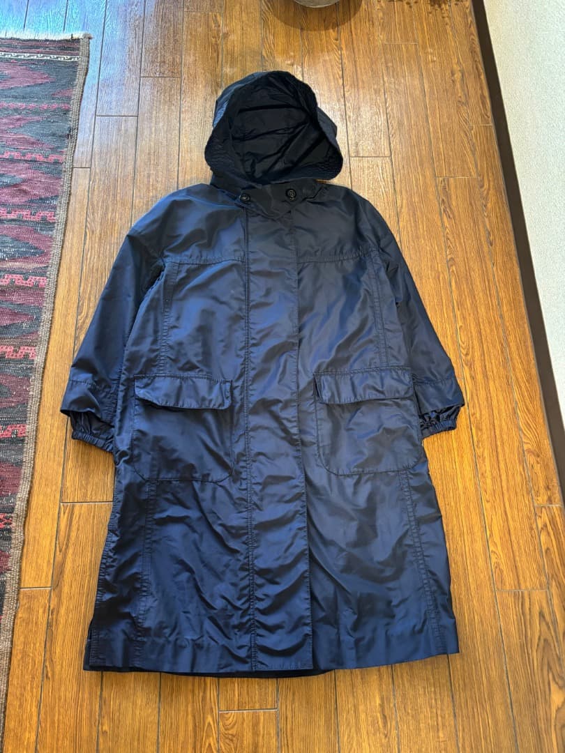 MONCLER モッズコート　ネイビー　美品　3