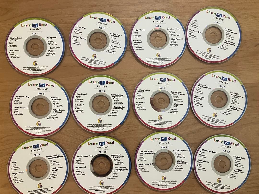 CTP絵本 レベル1 フルセット48冊+CD12枚 2023年購入　CDケース付