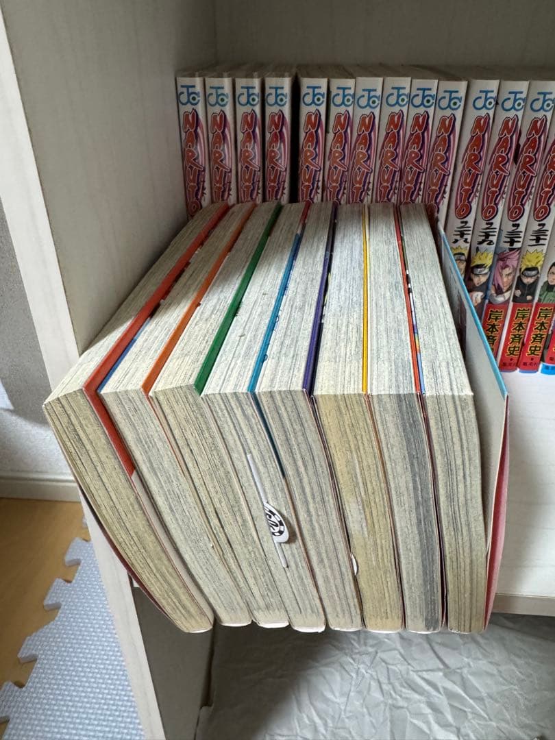 不揃いNARUTOセット　全巻初版