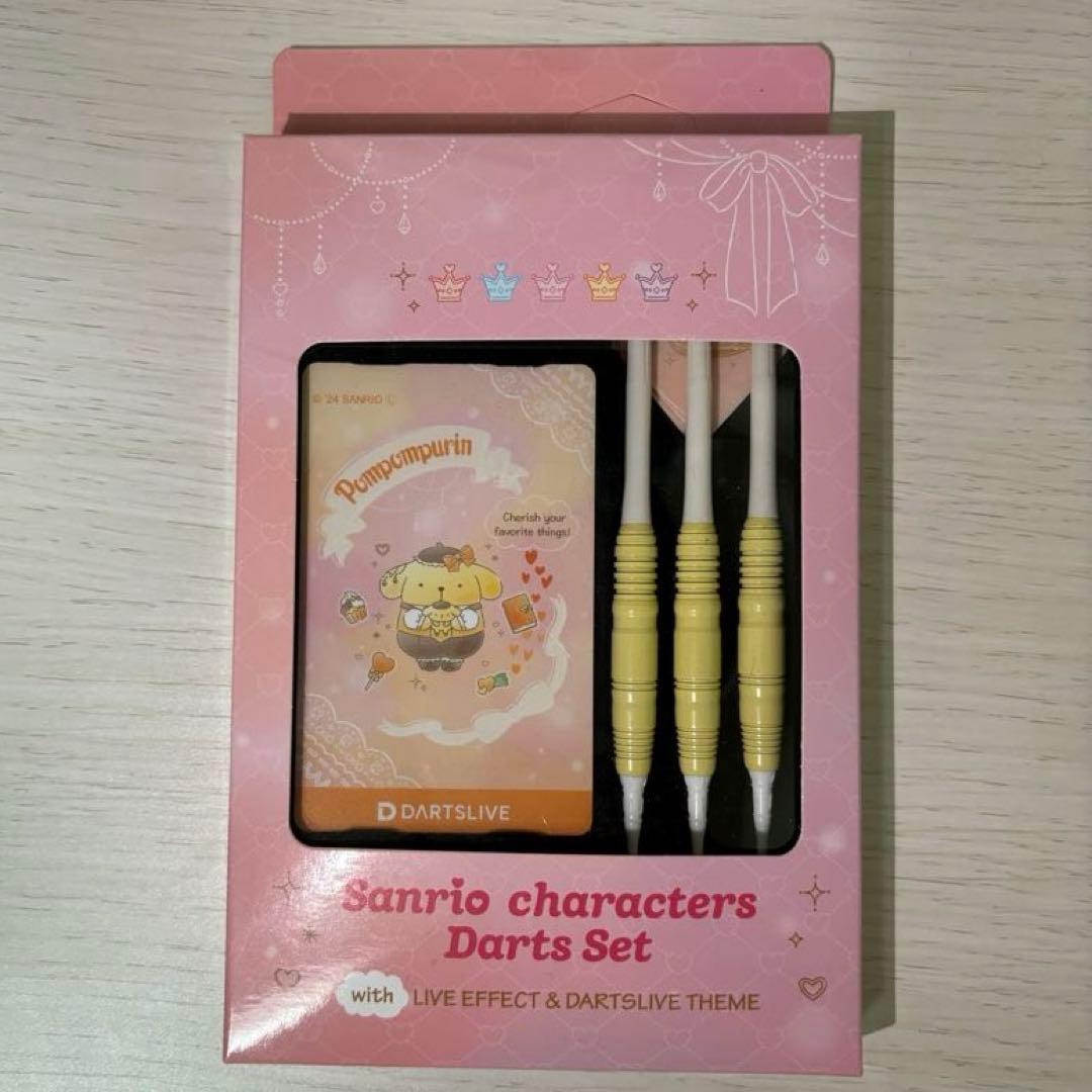 [新品未使用品]Sanrio characters ダーツセット ポムポムプリン
